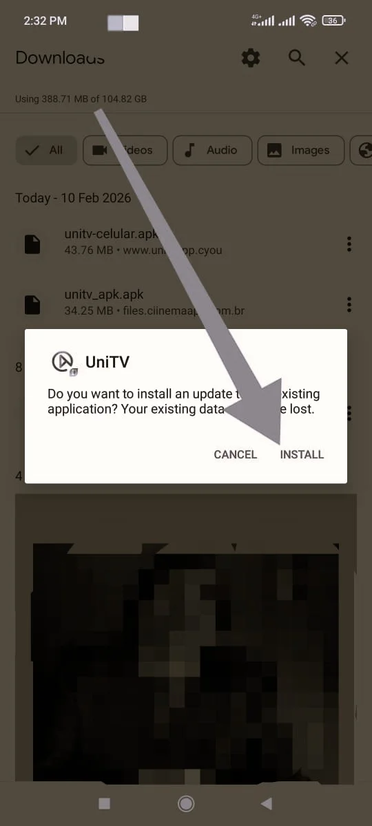 Passo 3: Iniciar o processo de instalação